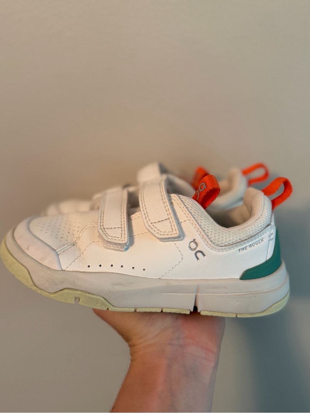 On Cloud Roger Sneakers with Velcro